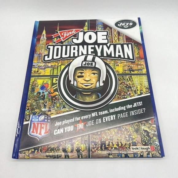 NFL New York Jets Find Joe Journeyman Dallas Cowboys Book Fun Fans Collectors‎ - Picture 1 of 3